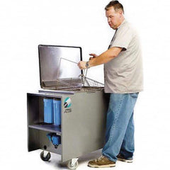 Shiraclean - 33 Gal Free Standing Water-Based Ultrasonic Cleaner - Makers Industrial Supply