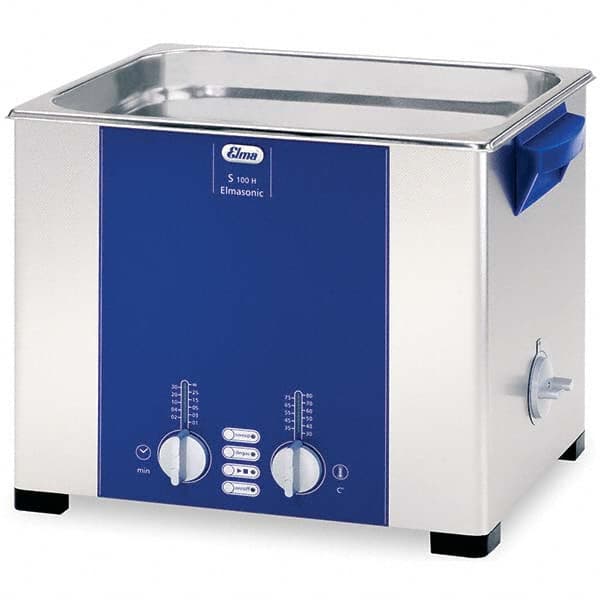 Elma - 2.5 Gal Bench Top Water-Based Ultrasonic Cleaner - Makers Industrial Supply