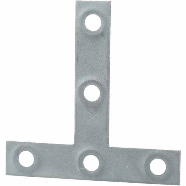 Marlin Steel Wire Products - Braces Type: Tee Plates Length (Inch): 2-1/2 - Makers Industrial Supply