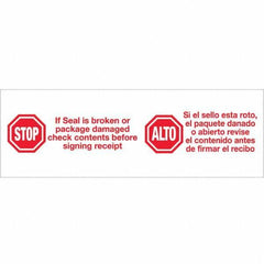 Tape Logic - Shipping & DOT Labels Message Type: Shipping Label Legend: Stop/Alto - Makers Industrial Supply