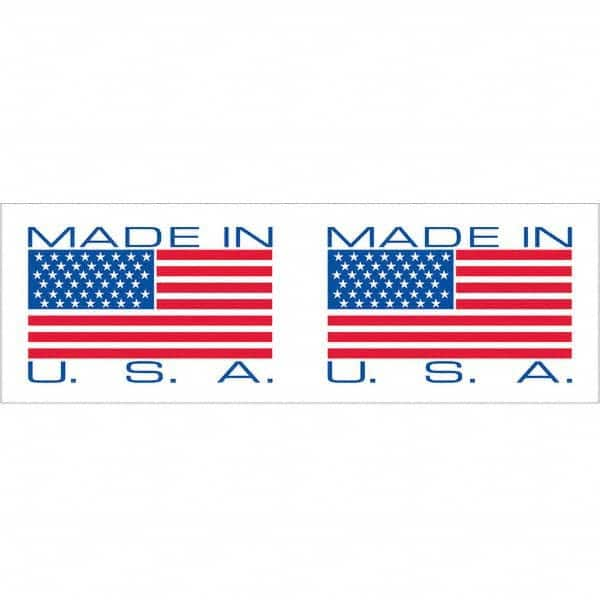 Tape Logic - Shipping & DOT Labels Message Type: Shipping Label Legend: Made In USA - Makers Industrial Supply