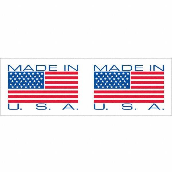 Tape Logic - Shipping & DOT Labels Message Type: Shipping Label Legend: Made In USA - Makers Industrial Supply