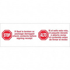 Tape Logic - Shipping & DOT Labels Message Type: Shipping Label Legend: Stop/Alto - Makers Industrial Supply