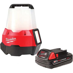 Milwaukee Tool - Cordless Work Lights Voltage: 18 Run Time: Up to 16 Hrs. - Makers Industrial Supply