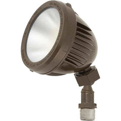 Hubbell Lighting - Floodlight Fixtures Mounting Type: Knuckle/Stake Mount Housing Color: Bronze - Makers Industrial Supply