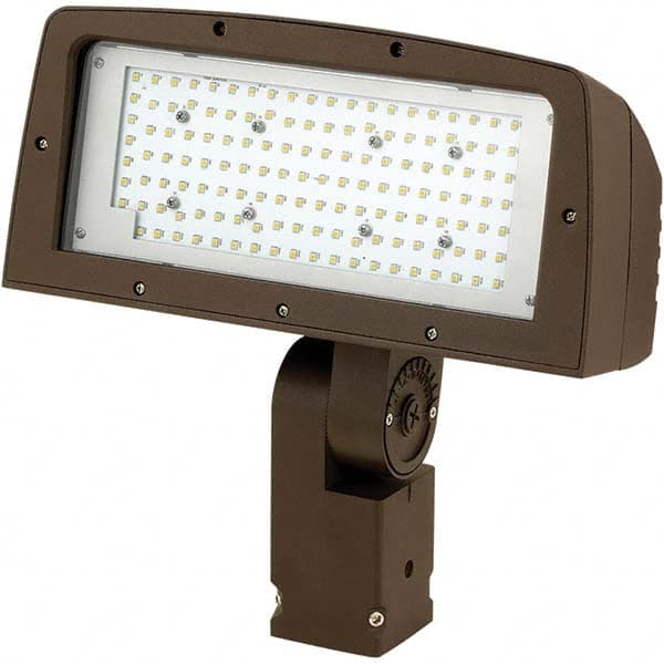 Hubbell Lighting - Floodlight Fixtures Mounting Type: Knuckle Mount Housing Color: Bronze - Makers Industrial Supply