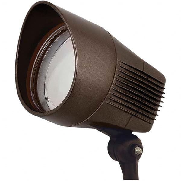 Hubbell Lighting - Floodlight Fixtures Mounting Type: Knuckle Mount Housing Color: Bronze - Makers Industrial Supply