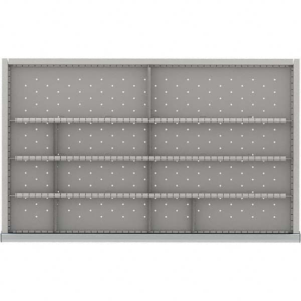 LISTA - 12-Compartment Drawer Divider Layout for 3.15" High Drawers - Makers Industrial Supply