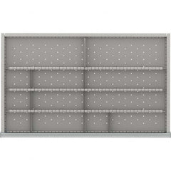 LISTA - 12-Compartment Drawer Divider Layout for 3.15" High Drawers - Makers Industrial Supply