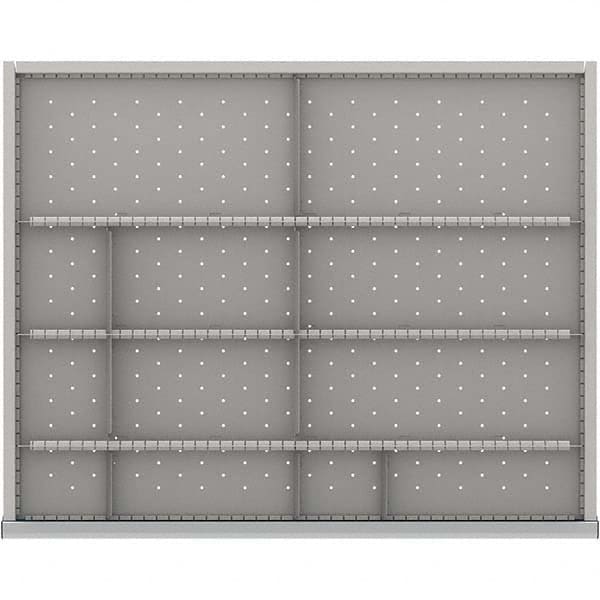 LISTA - 12-Compartment Drawer Divider Layout for 3.15" High Drawers - Makers Industrial Supply