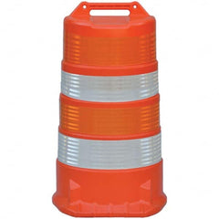 VizCon - Traffic Barrels, Delineators & Posts Type: Channelizer Drum Material: Plastic - Makers Industrial Supply