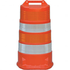 VizCon - Traffic Barrels, Delineators & Posts Type: Channelizer Drum Material: Plastic - Makers Industrial Supply