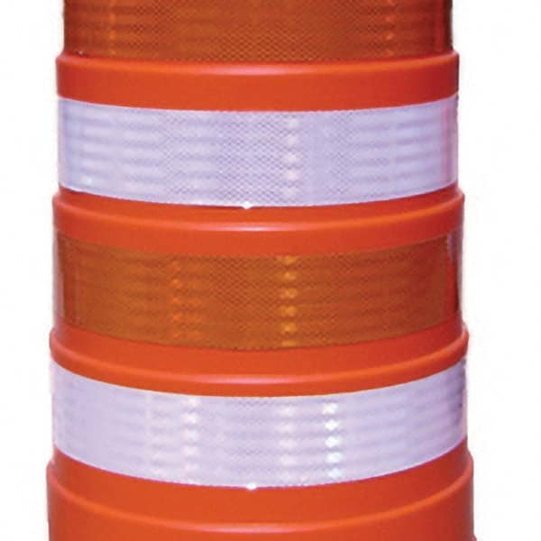 VizCon - Traffic Barrels, Delineators & Posts Type: Channelizer Drum Material: Plastic - Makers Industrial Supply