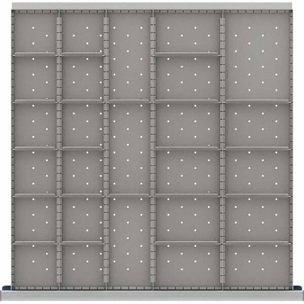 LISTA - 26-Compartment Drawer Divider Layout for 3.15" High Drawers - Makers Industrial Supply