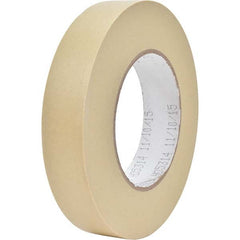 3M - 1/4" Wide x 60 Yd Long x 7.3 mil Tan Crepe Paper Masking Tape - Makers Industrial Supply