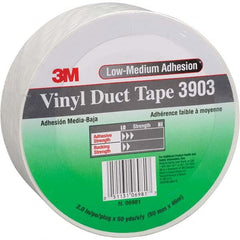 3M - 50 Yd x 49" x 6.5 mil Yellow Vinyl Duct Tape - Makers Industrial Supply