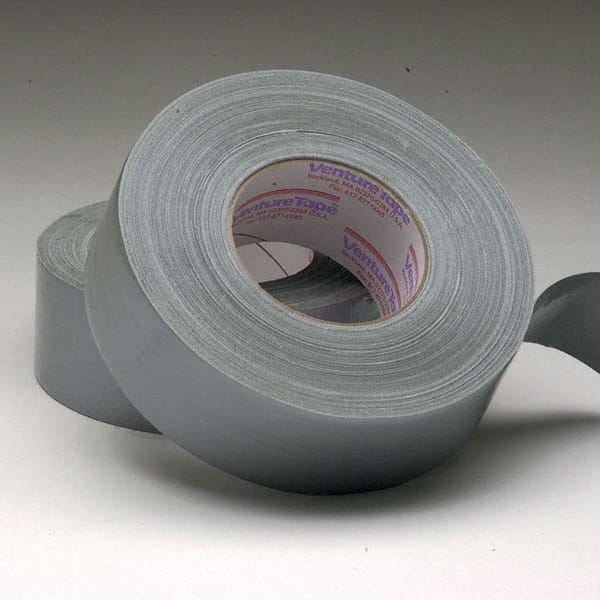 3M - 55m x 48mm x 9 mil Gray Polyethylene Cloth Duct Tape - Makers Industrial Supply