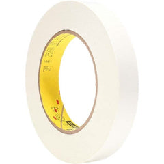 3M - 3/4" Wide x 60 Yd Long x 6.7 mil White Paper Masking Tape - Makers Industrial Supply