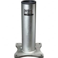 OZ Lifting Products - Davit Crane Bases Base Type: Pedestal Base Finish/Coating: Zinc Plated - Makers Industrial Supply