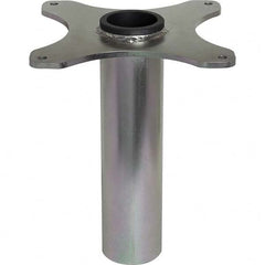 OZ Lifting Products - Davit Crane Bases Base Type: Socket Base Finish/Coating: Zinc Plated - Makers Industrial Supply