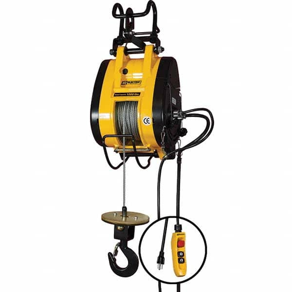 OZ Lifting Products - Electric Hoists Type: Wire Rope Hoist Load Capacity (Ton): 0.5 - Makers Industrial Supply