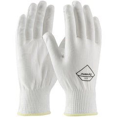 ‎17-D200/S Gloves Made w/Dyneema - Filament Yarns with Dyneema - 13 Gg - Lt Wgt - White - ANSI2 - Exact Industrial Supply