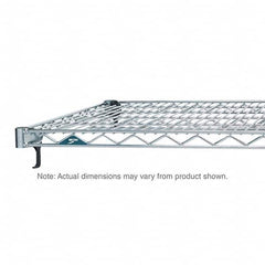 Metro - 42" Wide x 1" High x 14" Long Open Shelving Wire Shelf - Makers Industrial Supply