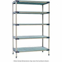 Metro - Plastic Shelving Type: Structural Plastic Open Shelving Shelf Capacity (Lb.): 2,000 - Makers Industrial Supply