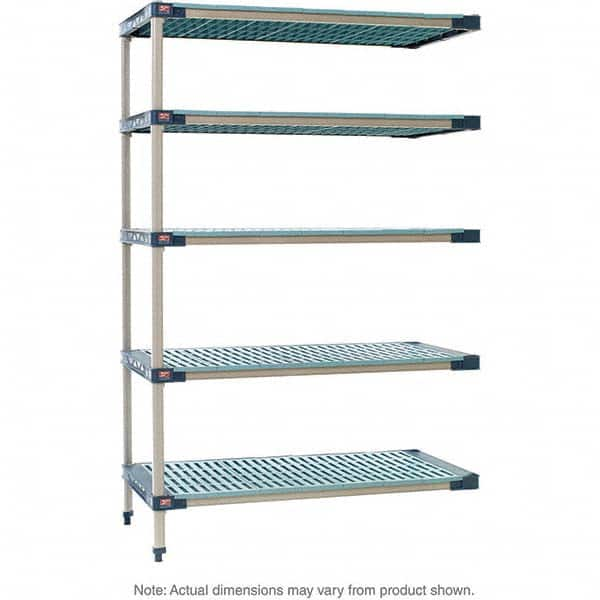 Metro - Plastic Shelving Type: Structural Plastic Open Shelving Shelf Capacity (Lb.): 2,000 - Makers Industrial Supply