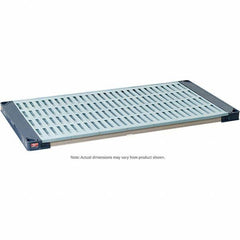 Metro - 42" Wide x 18" Long Open Shelving Shelf w/Grid Mat - Makers Industrial Supply