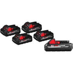 Milwaukee Tool - 18 Volt Lithium-Ion Power Tool Battery - Makers Industrial Supply