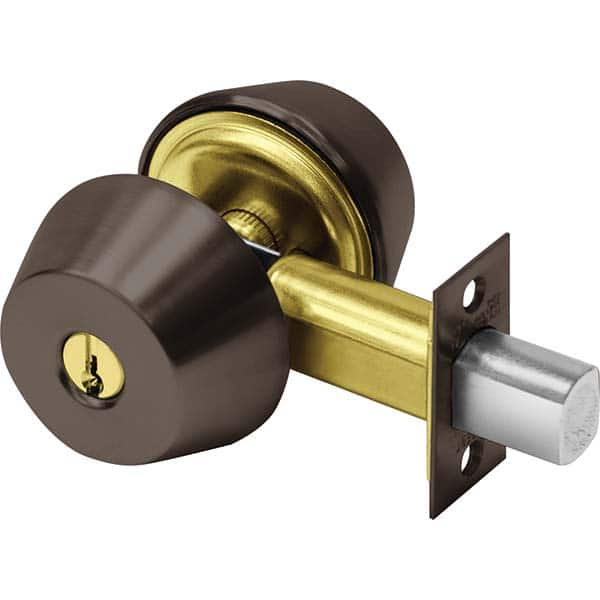 Sargent - Deadbolts Type: Single Cylinder Door Thickness Range: 1-3/8 - 1-3/4 - Makers Industrial Supply