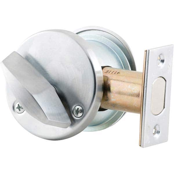 Schlage - Deadbolts Type: Single Cylinder Door Thickness Range: 1-5/8-2 - Makers Industrial Supply