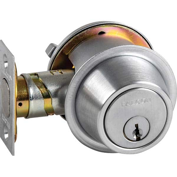 Falcon - Deadbolts Type: Single Cylinder Lock Type: Single Cylinder - Makers Industrial Supply