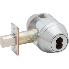 Schlage - Deadbolts Type: Double Cylinder Door Thickness Range: 1-5/8-2 - Makers Industrial Supply