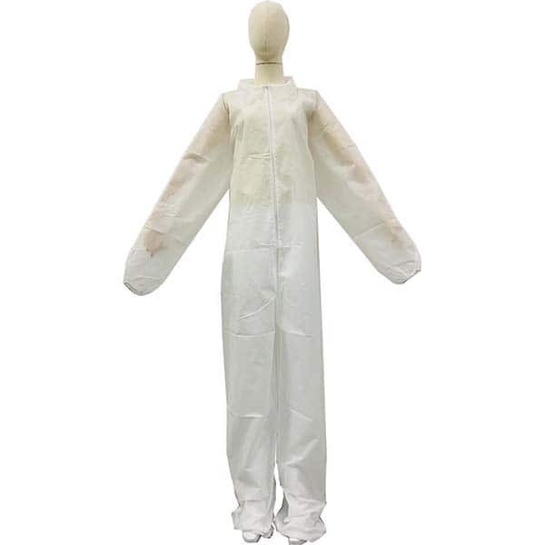 PRO-SAFE - Disposable & Chemical Resistant Coveralls Garment Style: Coverall Garment Type: General Purpose - Makers Industrial Supply