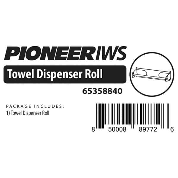 Paper Towel Dispensers; Dispenser Style: Manual; Type: Towel; Material: Steel; Color: Black; Height (Inch): 3 in; Width (Decimal Inch): 11.7500; Depth (Decimal Inch): 4.5000; For Use With: Standard Towel Rolls; Color: Black; Dispenser Type: Towel; Overall