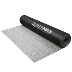 QuietWalk - Felt Sheets; Material: Recycled Fiber ; Thickness (Decimal Inch): 0.0710 ; Width (Inch): 72.0000 ; Length Type: Long ; Length (Inch): 720 ; Density (Lb./Sq. Yd.): 18.28 - Exact Industrial Supply