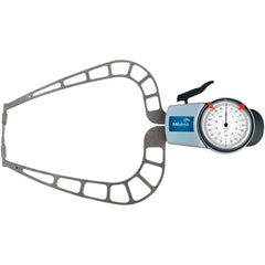 Mitutoyo - Outside Dial Caliper Gages; Minimum Measurement (Inch): 0.0000 ; Minimum Measurement (mm): 0.00 ; Minimum Measurement (Decimal Inch): 0.0000 ; Maximum Measurement (Inch): 2 ; Maximum Measurement (Decimal Inch): 2 ; Maximum Measurement (mm): 50 - Exact Industrial Supply