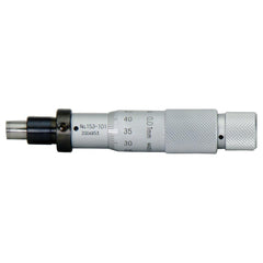 Mitutoyo - Mechanical Micrometer Heads; Minimum Measurement (Inch): 0.0000 ; Minimum Measurement (Decimal Inch): 0.0000 ; Minimum Measurement (mm): 0 ; Maximum Measurement (mm): 15.00 ; Thimble Diameter (mm): 15.30 ; Digital Counter: No - Exact Industrial Supply