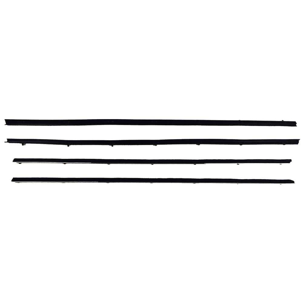 Fairchild Industries - Automotive Replacement Parts; Type: Belt Weatherstrip Kit ; Application: 1967-1968 Ford Mustang Belt Weatherstrip Kit replaces OEM# C7ZZ 6521457A; C7ZZ 6521456A; C7ZZ 6521453A; C7ZZ 6521452A - Exact Industrial Supply