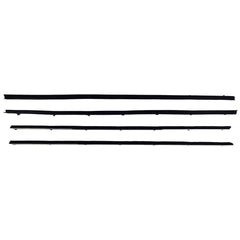 Fairchild Industries - Automotive Replacement Parts; Type: Belt Weatherstrip Kit ; Application: 1967-1968 Ford Mustang Belt Weatherstrip Kit replaces OEM# C7ZZ 6521457A; C7ZZ 6521456A; C7ZZ 6521453A; C7ZZ 6521452A - Exact Industrial Supply