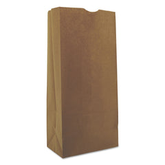 GEN - Paper Bags; Type: Grocery Bag ; Color: Kraft ; Size: 8-1/4 x 5-1/4 x 18 ; Material: Paper - Exact Industrial Supply