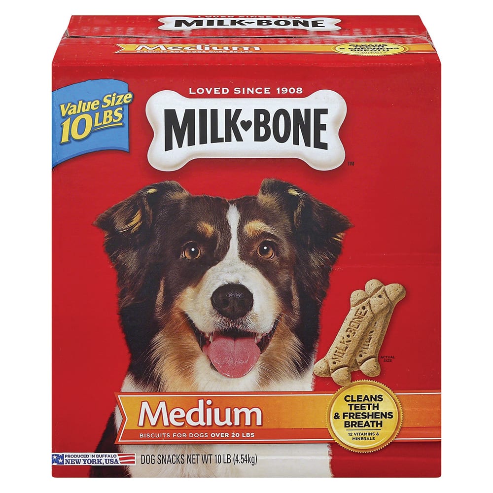 Milk-Bone - Snacks, Cookies, Candy & Gum; Breakroom Accessory Type: Doggie Biscuits ; Breakroom Accessory Description: Food-Dog Biscuits - Exact Industrial Supply