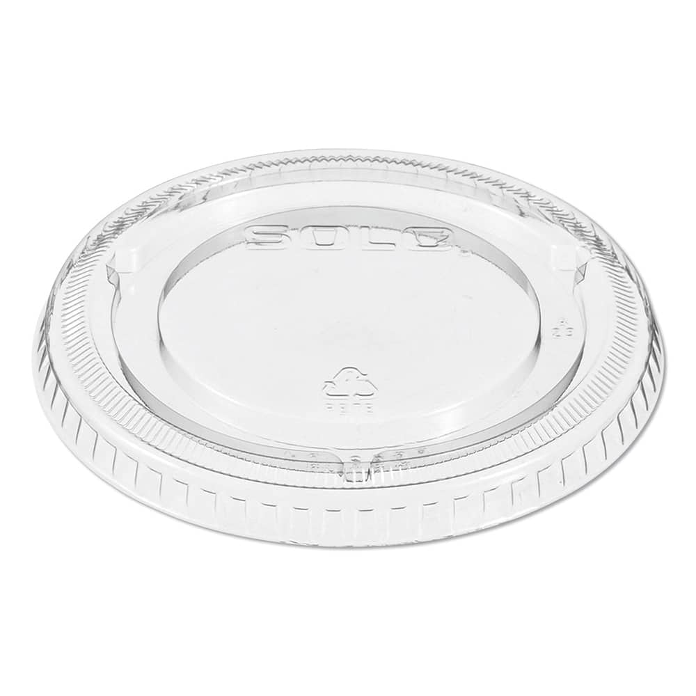 DART - Paper & Plastic Cups, Plates, Bowls & Utensils; Breakroom Accessory Type: Cold Cup Lid ; Breakroom Accessory Description: Cup Lids-Cold Cup ; Color: Clear - Exact Industrial Supply