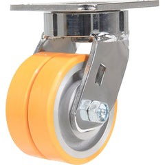 Vestil - Standard Casters; Mount: With Holes ; Style: Rigid ; Wheel Diameter: 4 (Inch); Wheel Width: 2 (Inch); Overall Height (Inch): 5-1/2 ; Load Capacity (Lb.): 1000.000 - Exact Industrial Supply