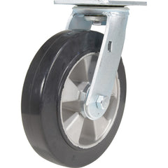 Vestil - Standard Casters; Mount: With Holes ; Style: Swivel ; Wheel Diameter: 8 (Inch); Wheel Width: 2 (Inch); Overall Height (Inch): 9-1/2 ; Load Capacity (Lb.): 881.000 - Exact Industrial Supply