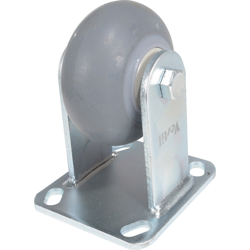 Vestil - Standard Casters; Mount: With Holes ; Style: Rigid ; Wheel Diameter: 4 (Inch); Wheel Width: 2 (Inch); Overall Height (Inch): 5-1/2 ; Load Capacity (Lb.): 485.000 - Exact Industrial Supply