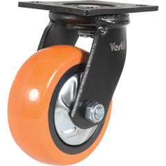 Vestil - Standard Casters; Mount: With Holes ; Style: Swivel ; Wheel Diameter: 5 (Inch); Wheel Width: 2 (Inch); Overall Height (Inch): 6-1/2 ; Load Capacity (Lb.): 639.000 - Exact Industrial Supply