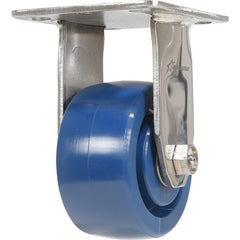 Vestil - Standard Casters; Mount: With Holes ; Style: Rigid ; Wheel Diameter: 4 (Inch); Wheel Width: 2 (Inch); Overall Height (Inch): 5-3/4 ; Load Capacity (Lb.): 800.000 - Exact Industrial Supply